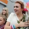 Встреча олимпийской чемпионки Ксении Дудкиной в Омске. (с) Фото В. Казионова