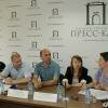 Омский городской пресс-клуб: пресс-конференция, посвященная городскому культурно-спортивному празднику «ВелоОмск-2012». (с) Фото В. Казионова
